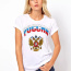 Футболка белая "Россия" Футболка белая "Россия" - Футболка белая "Россия"