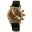 Watch chronograph "Lunar" with a golden dial Watch chronograph "Lunar" with a golden dial - Watch chronograph "Lunar" with a golden dial