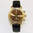 Watch chronograph "Lunar" with a golden dial Watch chronograph "Lunar" with a golden dial - Watch chronograph "Lunar" with a golden dial