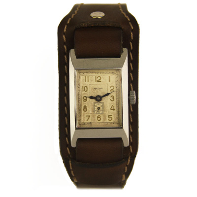 Часы "Звезда" 60-х годов СССР в хромированном корпусе Часы "Звезда" 60-х годов СССР в хромированном корпусе