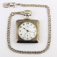 Pocket watch "OMEGA" silver square - Pocket watch "OMEGA" silver square