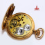 Gold pocket watch "August Ericsson" - Золоченый механизм в превосходном рабочем состоянии